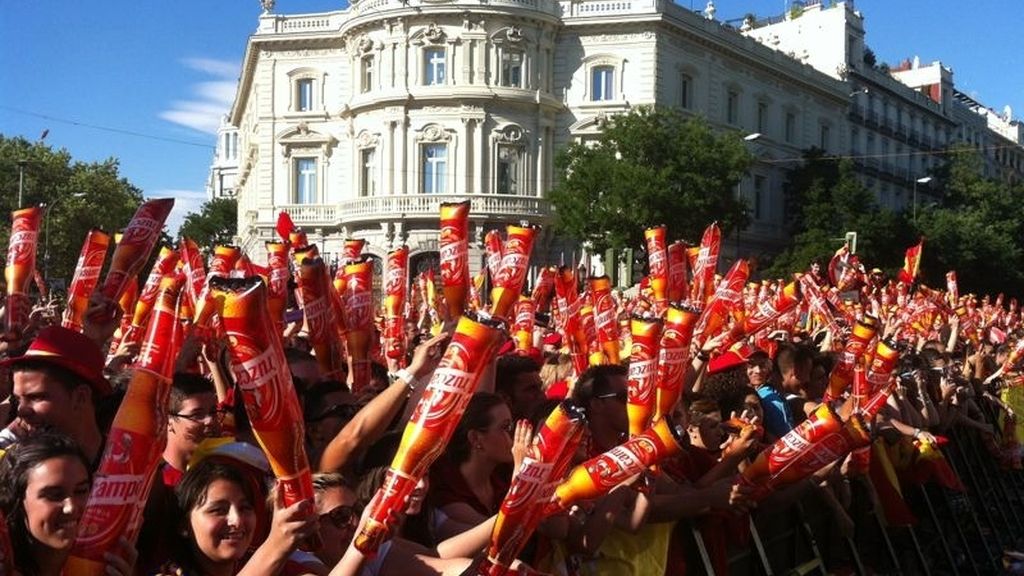 La fiesta de 'La Roja', en Madrid