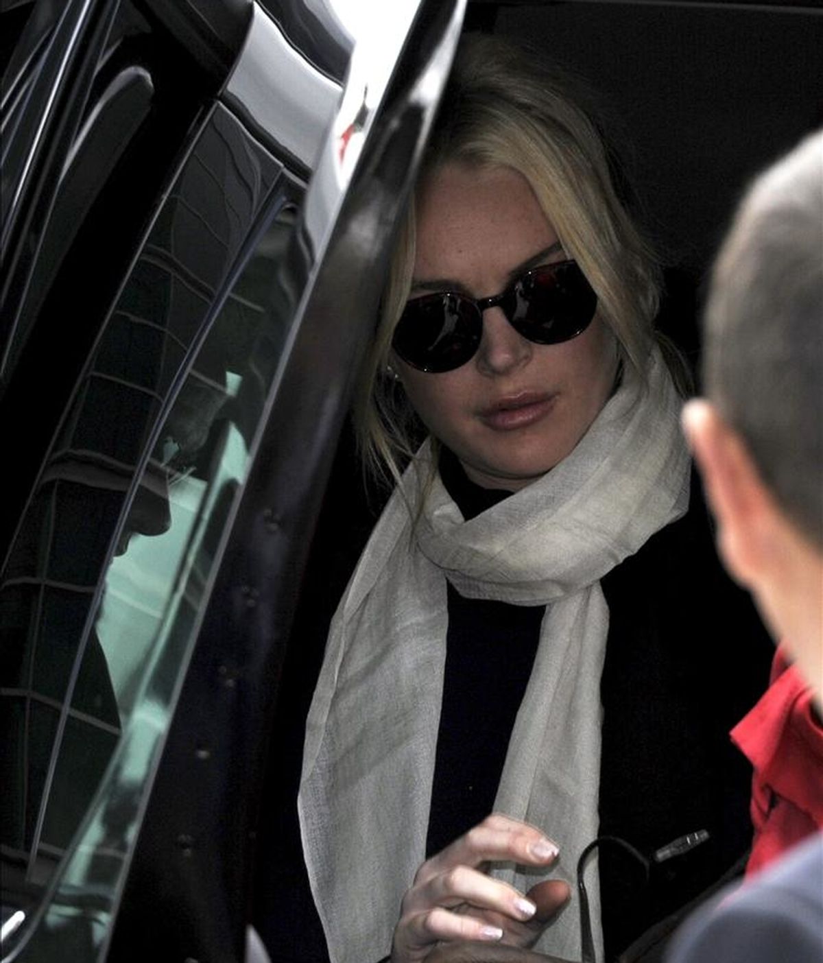 En la imagen, ña actriz estadounidense Lindsay Lohan llega el 22 de abril de 2011 al Tribunal Superior de Justicia de Los Ángeles, California, Estados Unidos. EFE