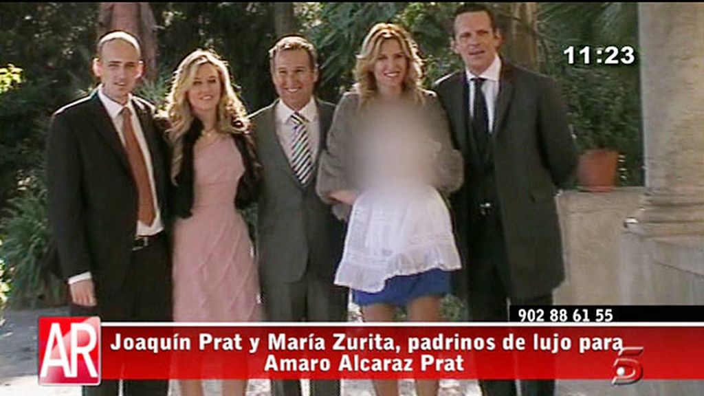 Durante la comida, Joaquín Prat dedicó unas cariñosas palabras a los amigos que acudieron al bautizo