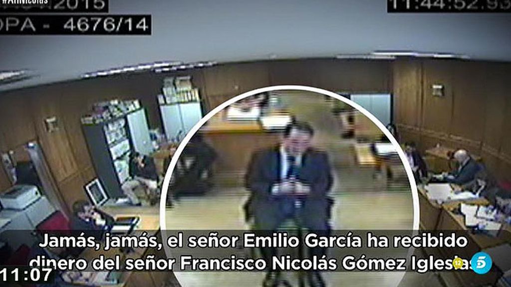 Emilio García Grande: "Jamás he recibido dinero de Francisco Nicolás"