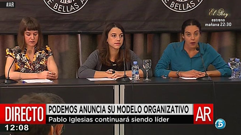 Pablo Iglesias seguirá liderando Podemos