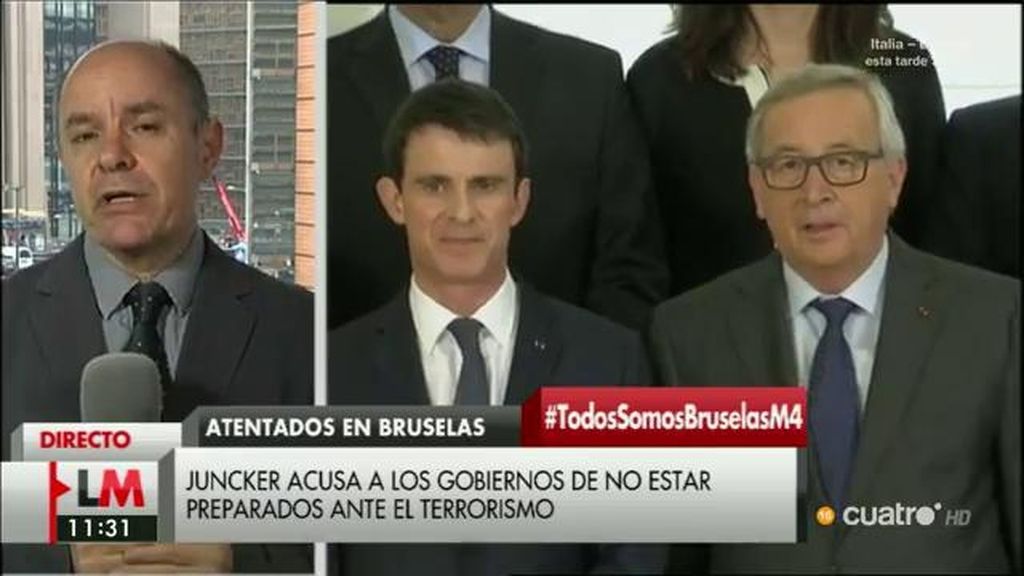 Bernardo de Miguel: "Las críticas de Juncker van dirigidas sobre todo al gobierno belga"
