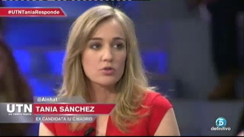 Tania Sánchez: "Es un punto y aparte, no entraré en Podemos"