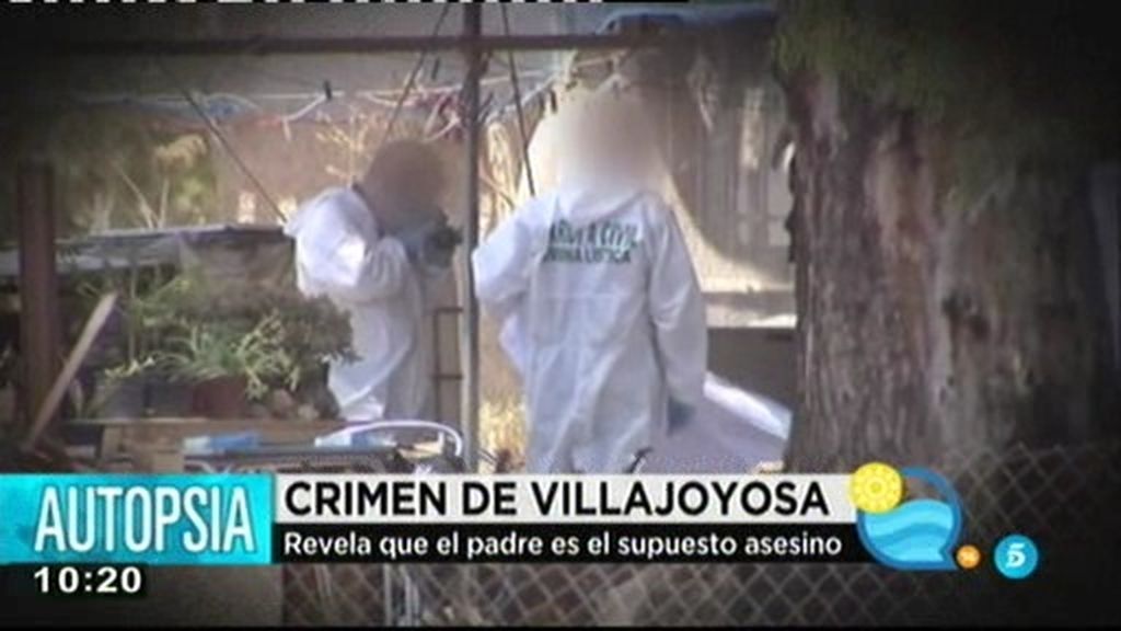 La autopsia del crimen de Villajoyosa, revela que el padre es el supuesto asesino