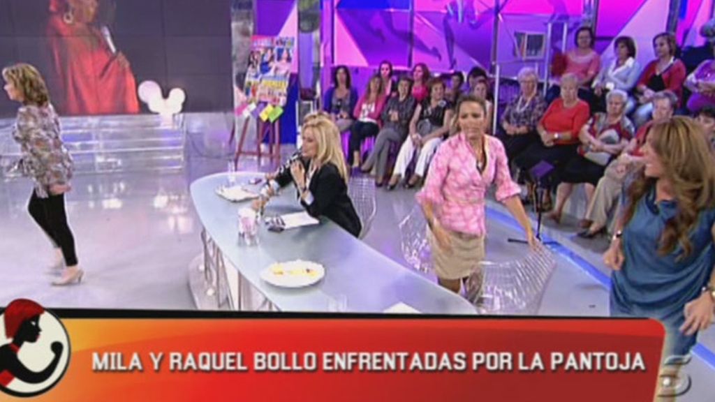 Mila y Raquel discuten por 'La Pantoja'
