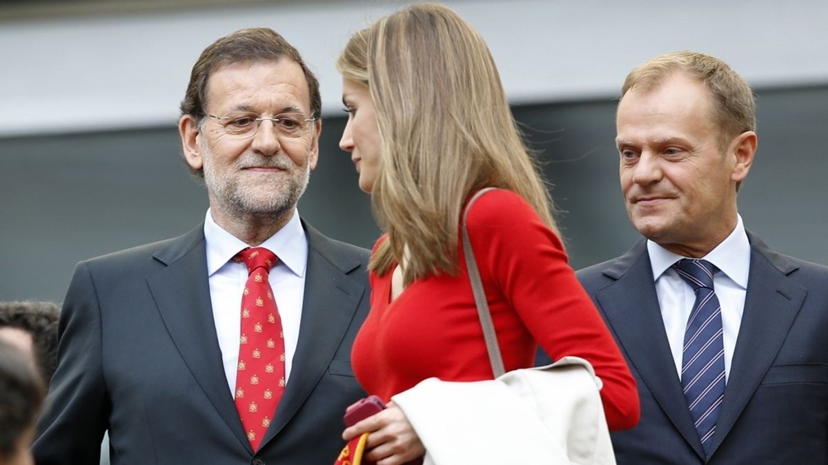 El presidente del Gobierno, apoyando a La Roja