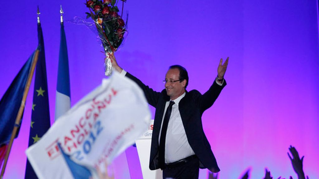 François Hollande, victoria, Francia