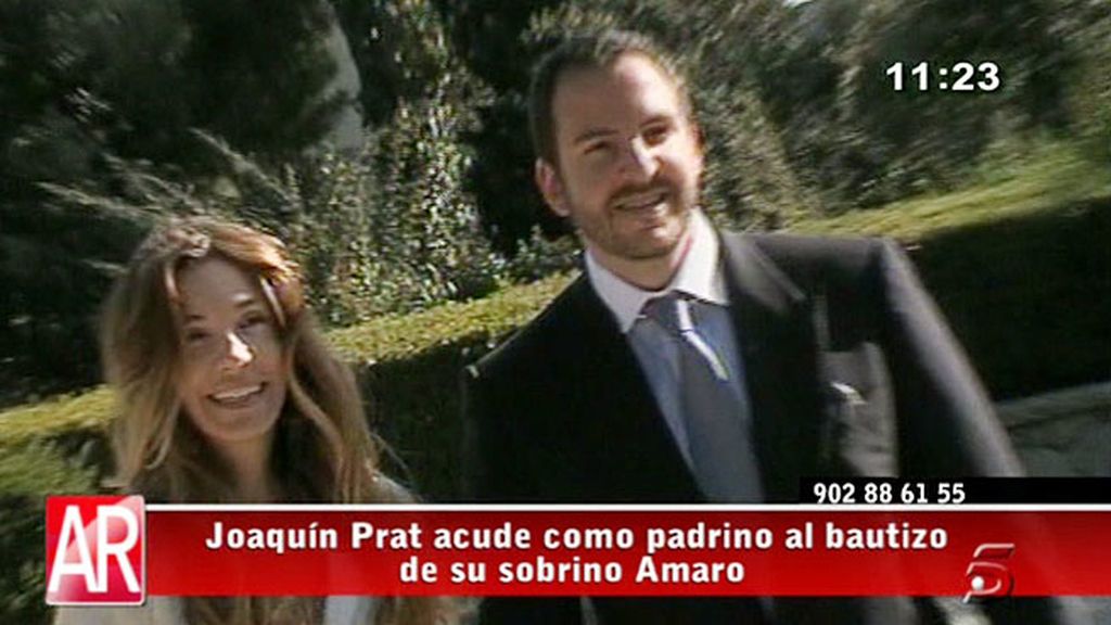 Durante la comida, Joaquín Prat dedicó unas cariñosas palabras a los amigos que acudieron al bautizo