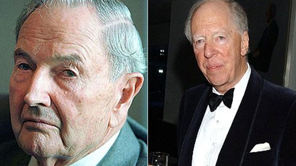 David Rockefeller y Jacob Rothschild