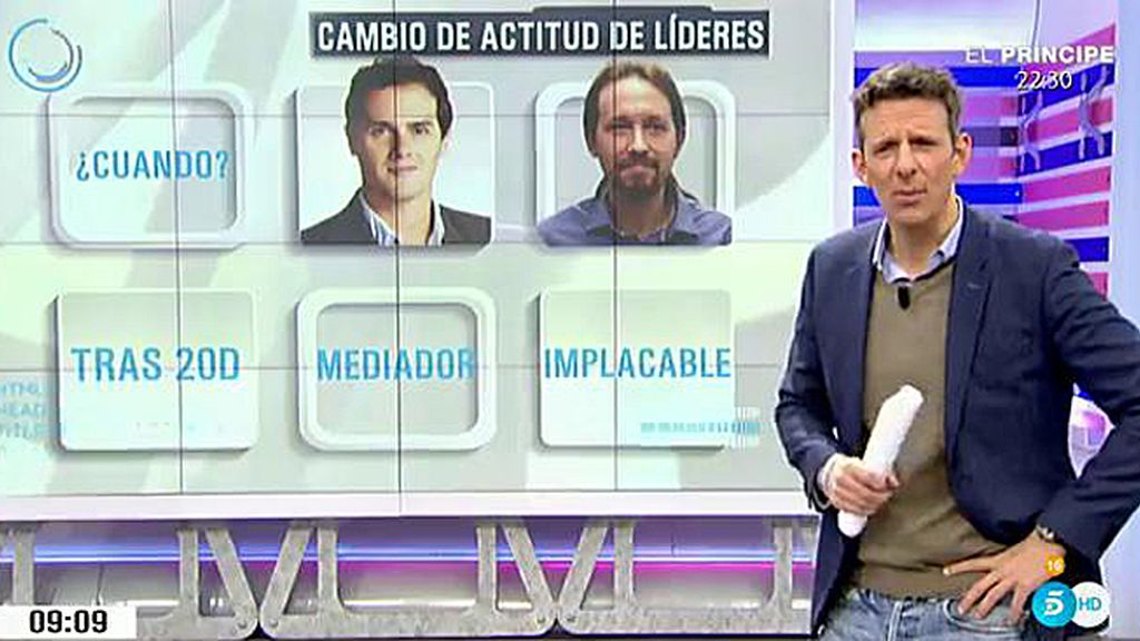 Albert Rivera y Pablo Iglesias: su gran cambio de discurso desde las elecciones