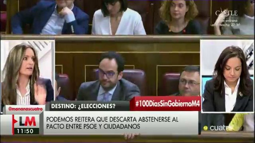 A. Ballester (Podemos): “Lo que no nos gusta es un acuerdo donde el PSOE renuncia a medidas sociales para pactar con C's”