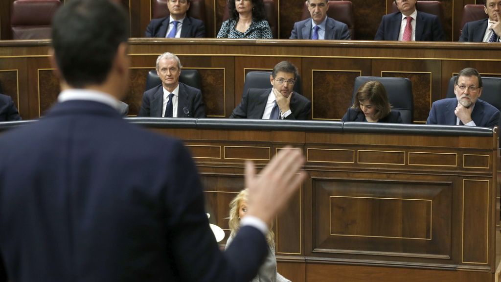 Sánchez y Rajoy se recriminan la corrupción de sus partidos en una pregunta del Ebro