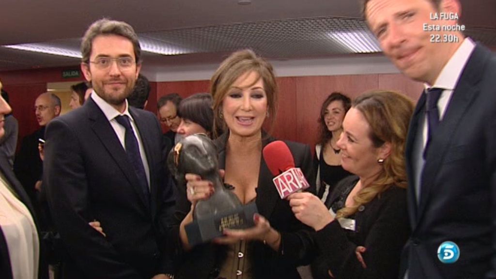 La presentadora y sus chicos lo celebraron por todo lo alto