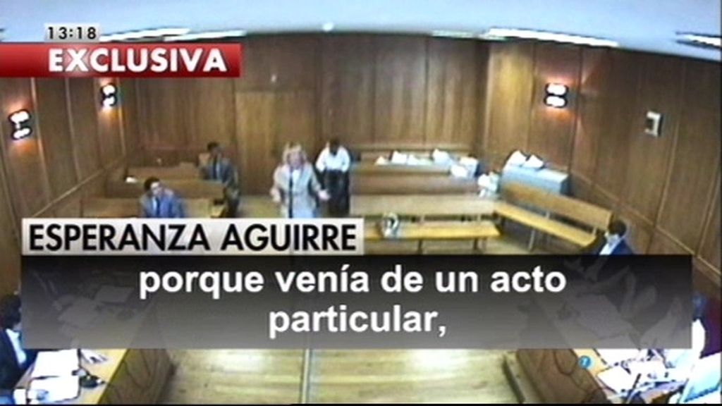 La Audiencia de Madrid reordena abrir el caso del incidente de tráfico de Aguirre