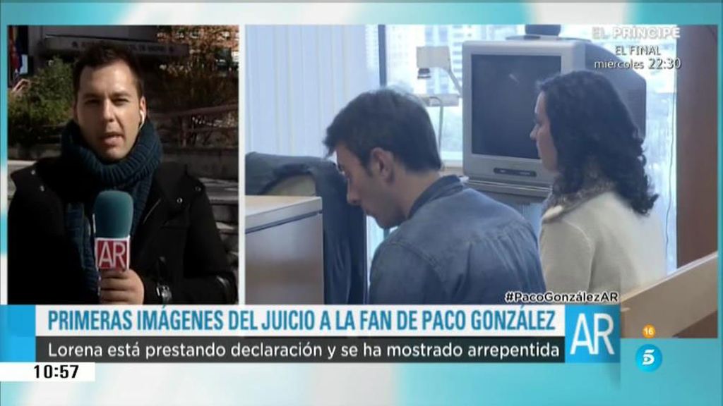 Lorena, la agresora de la mujer de P. González: "Pido perdón. Estoy arrepentida"