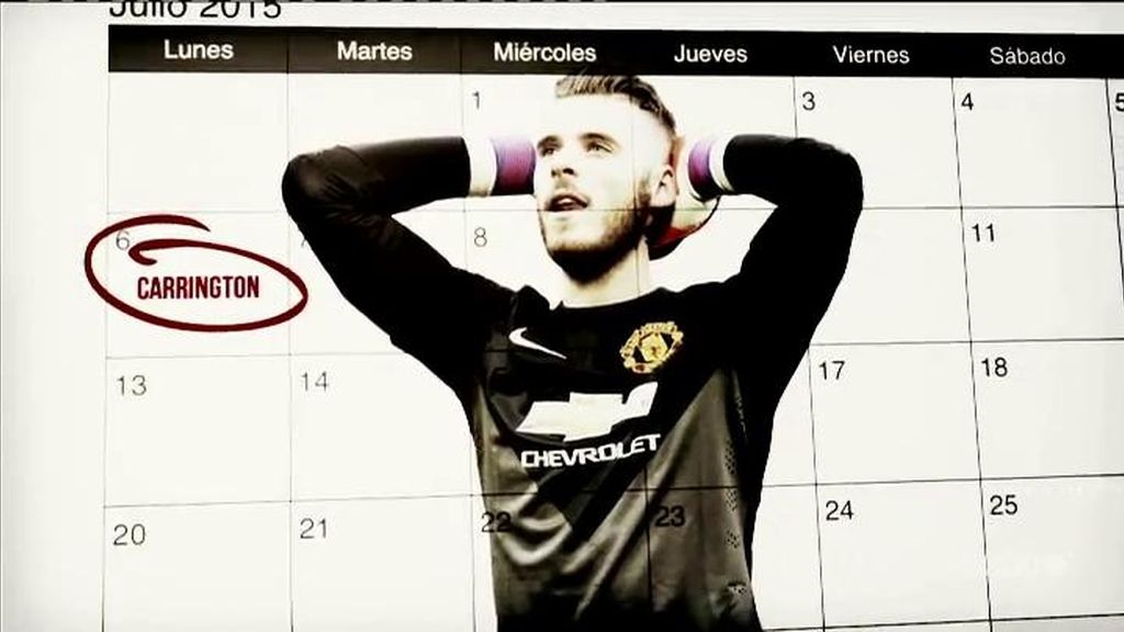 David De Gea debe cumplir el calendario del Manchester United