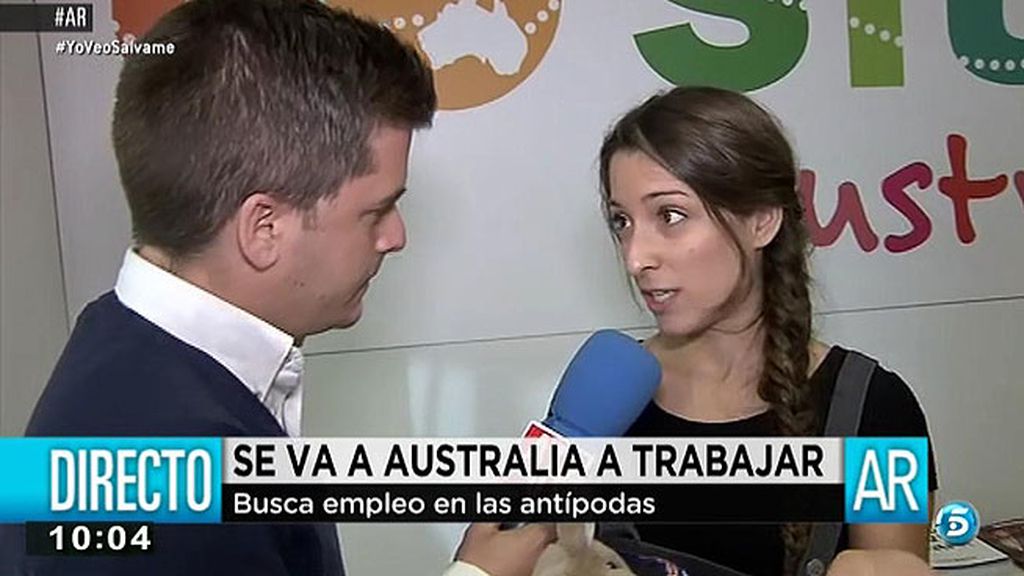 Laura, a punto de irse de España: "Australia tiene mucha oferta de trabajo"