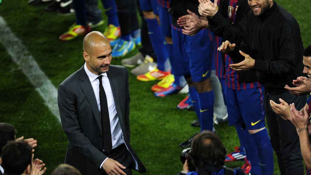 Emotiva despedia de Pep Guardiola