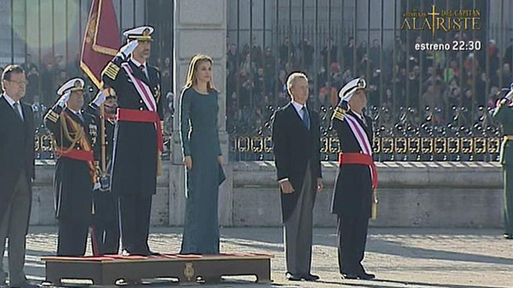 Felipe VI celebra su primera pascua militar como Rey