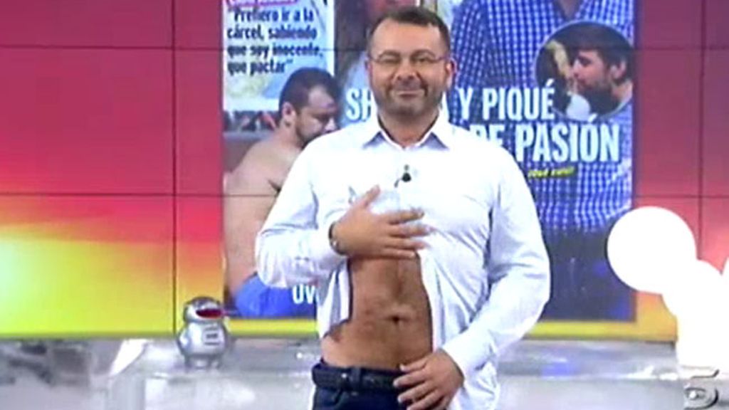 Jorge Javier nos dedica un streptease