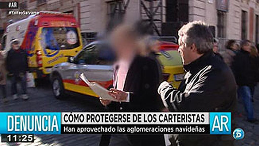 'El Pera' nos explica cómo evitar a los carteristas