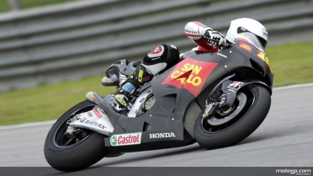 Alvaro Bautista, rodando en Sepang