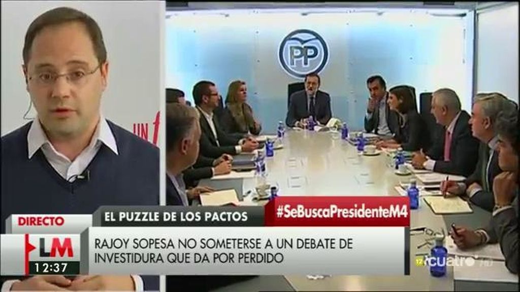 César Luena: “Rajoy lleva toda la legislatura escurriendo el bulto”