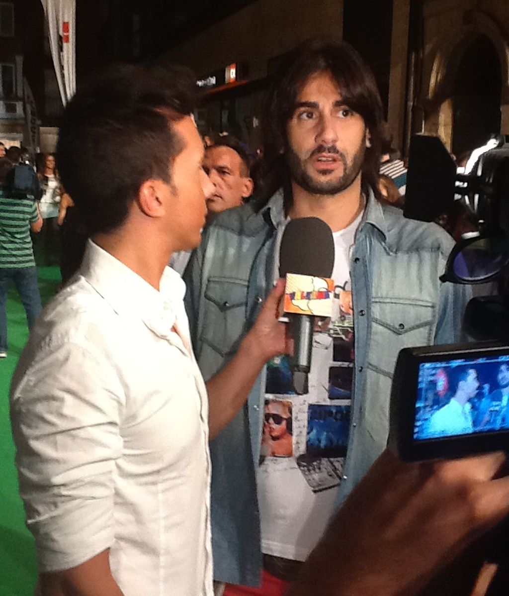 La alfombra 'verde', los coaches, el presentador, los fans...