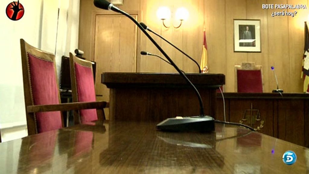 El interior de los juzgados