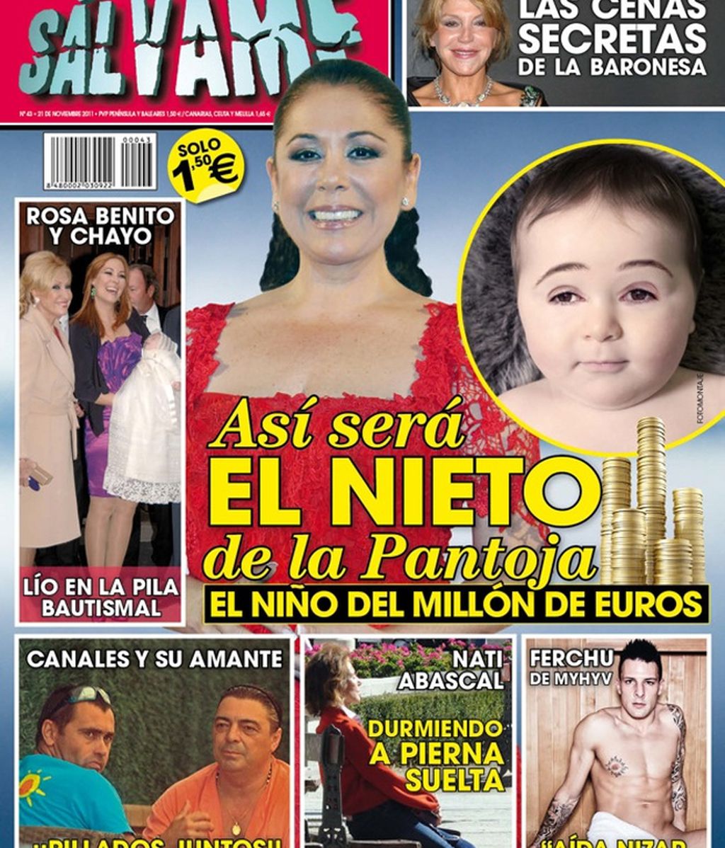 Portada revista 'Sálvame' nº 43