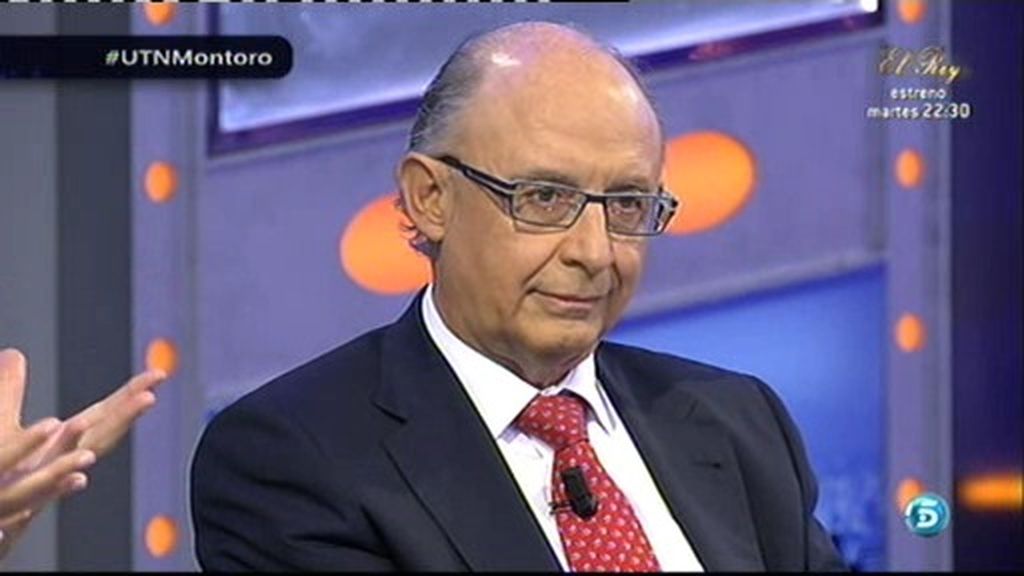 La entrevista a Montoro, a la carta