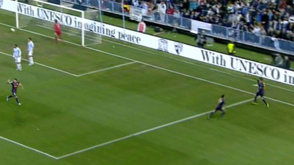 El primer gol de 'papá Piqué'