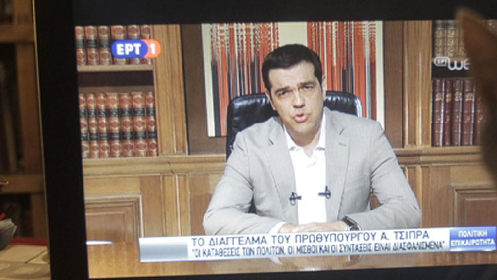 Tsipras recomienda el cierre de los bancos a partir del lunes