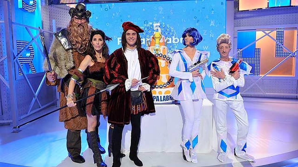 Paz Padilla, Fernando Romay, Eduardo Gómez y Adriana Abenia celebran el aniversario