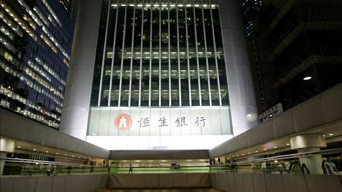 Una vista general de la sede del banco 'Hang Seng Bank', la unidad local del gigante bancario HSBC, en Hong Kong, China. EFE/Archivo