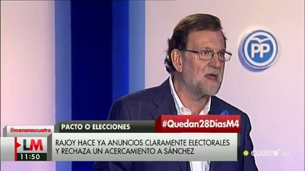 Cambio de horario, nueva jornada laboral... las nuevas propuestas electorales de Rajoy