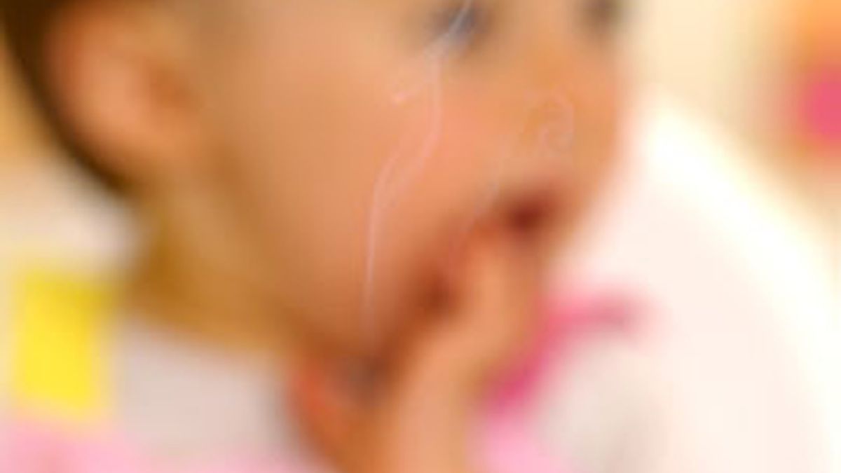 La mitad de los menores de 14 años respira humo. Foto: Gtres.