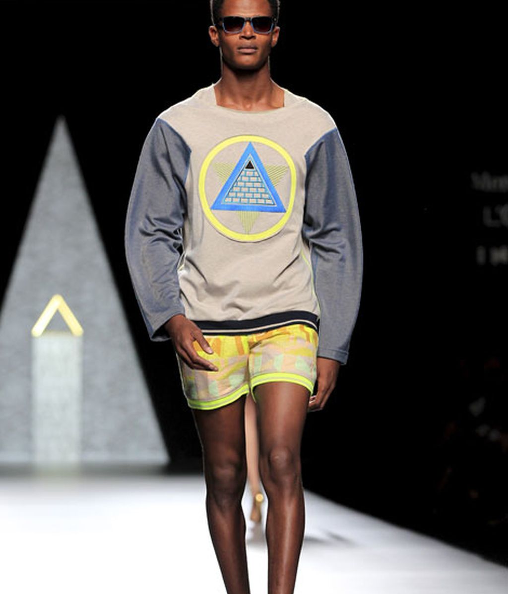 Las formas piramidales y el color flúor