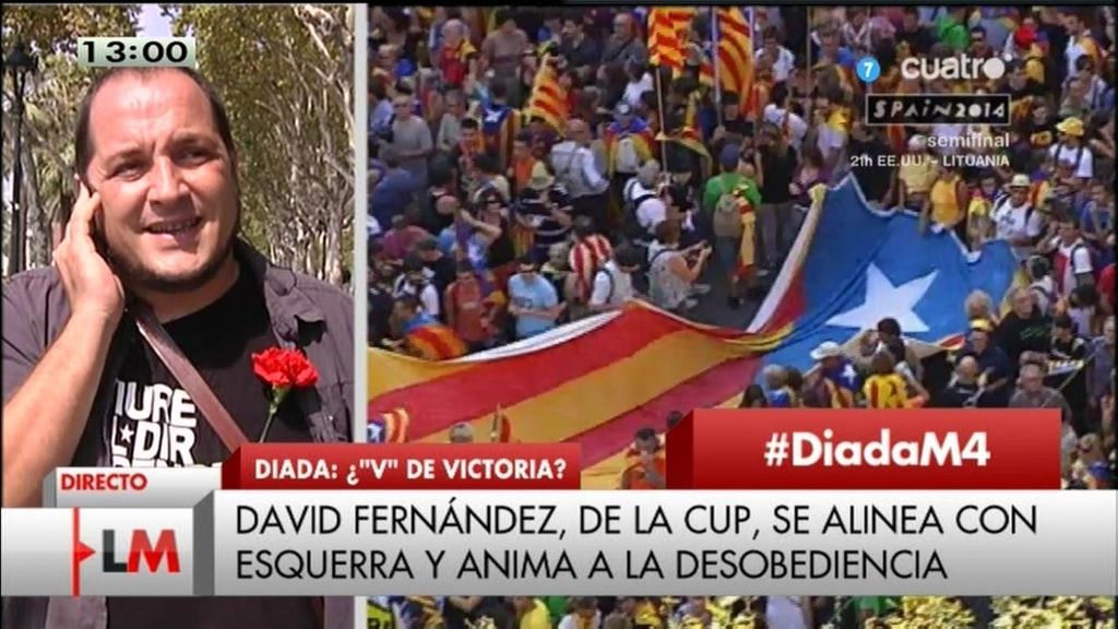 David Fernández: “Sin referéndum, haremos un llamamiento a la desobediencia civil”