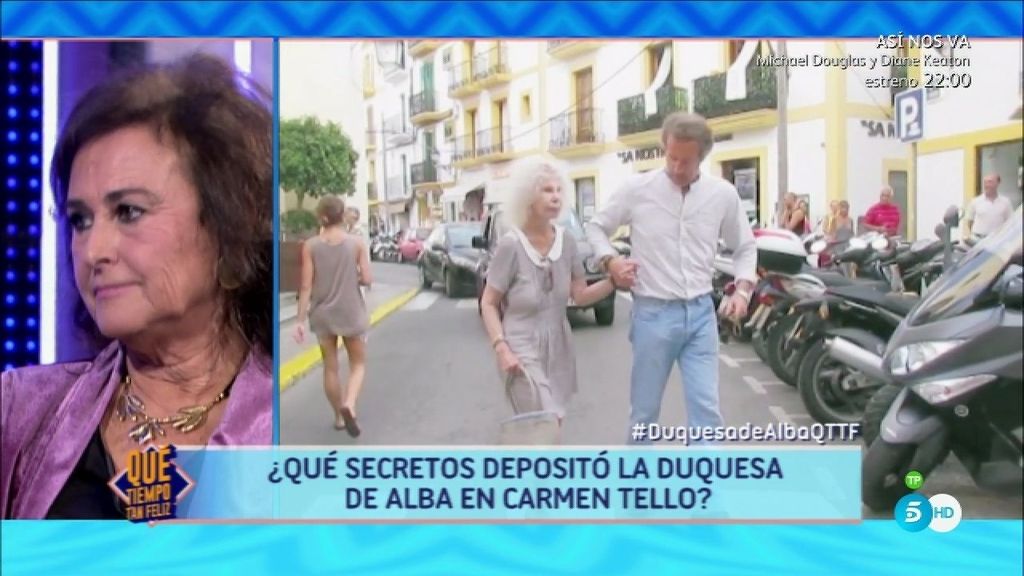 Carmen Tello: “Alfonso es lo mejor que le pudo pasar a Cayetana en sus últimos años”