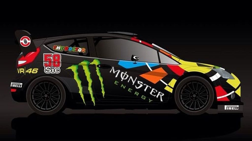 El coche con el que correrá Rossi