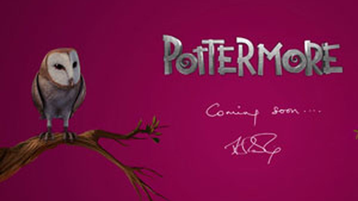 La nueva página web de la saga Harry Potter. Foto: pottermore.com