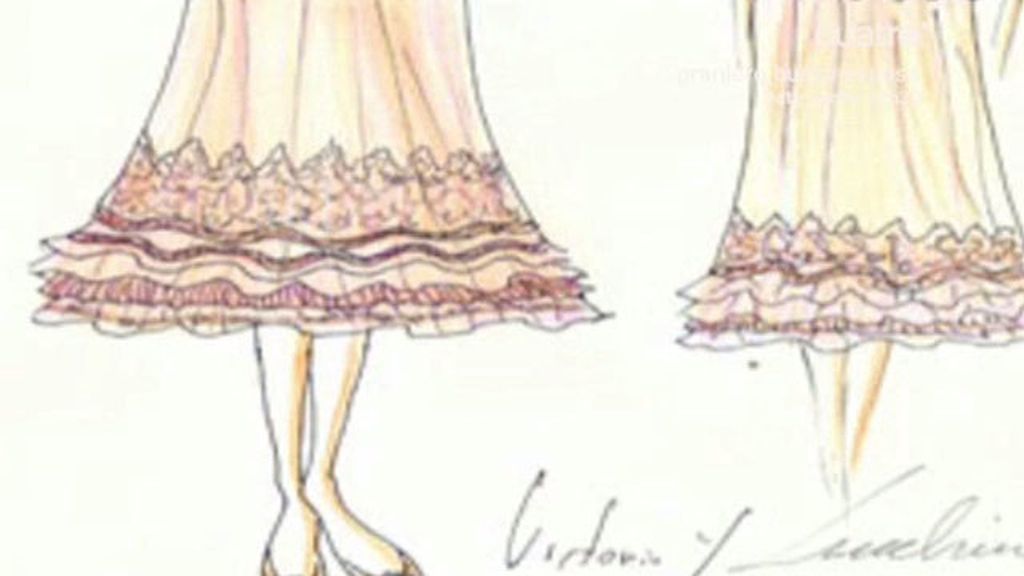 El vestido de novia de la Duquesa de Alba