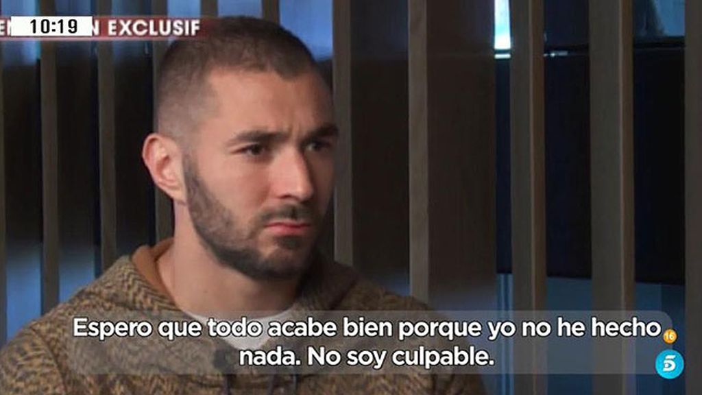 Karim Benzema: "A Valbuena le han retorcido el cerebro con tanta entrevista"