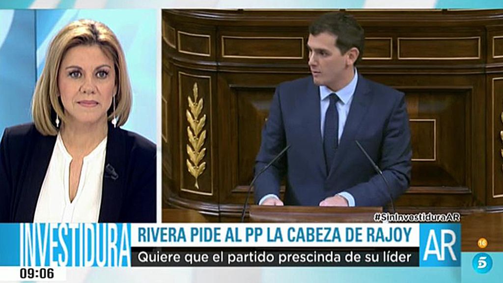 Rivera, a Rajoy: "¿Me puede dar una razón para que los españoles confíen en usted?