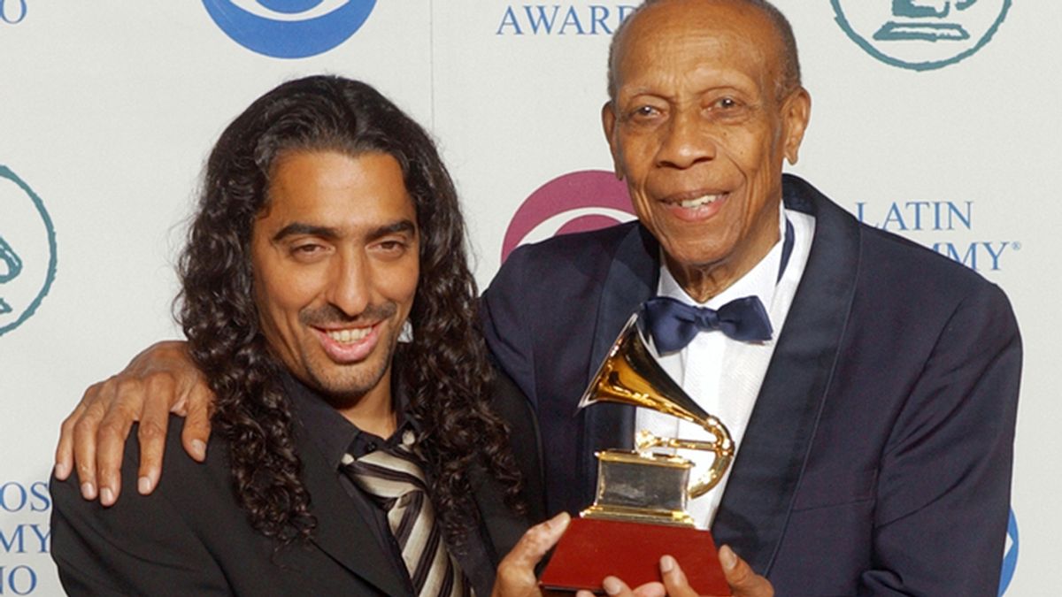 Diego El Cigala y Bebo Valdés celebran el Grammy por 'Lágrimas negras'