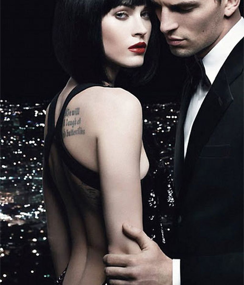 Megan Fox destila sensualidad en las nuevas campañas de Armani