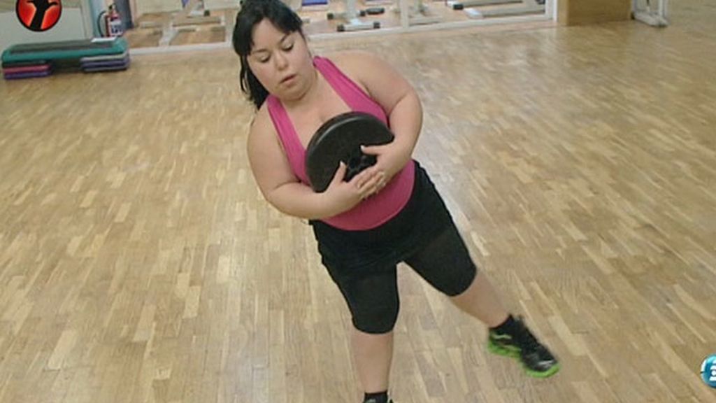 La colaboradora sigue con su entrenamiento