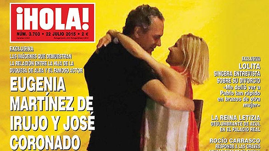 Coronado y Eugenia, las fotos que confirman el romance en 'Hola'