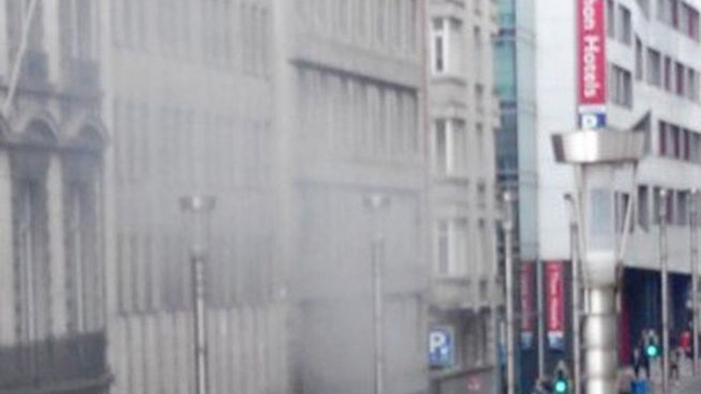 Registrada una explosión en el metro de Maelbeek, en el centro de Bruselas